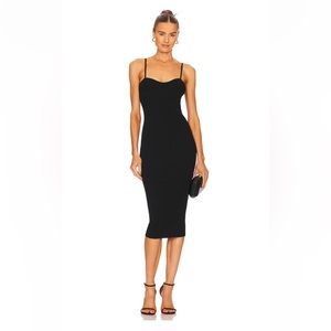 Helmet Lang Knit Bodycon Dress